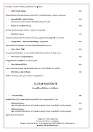 The Creative Kitchen Radisson Blu menu 5