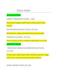 Pizza Point menu 4