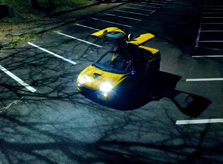 AZ-1の会社帰りに寄り道・クリスマス・イルミ・イルミネーションと愛車・ドローン撮影に関するカスタム事例の投稿画像3枚目