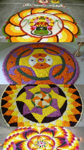 Pookalam Onam Pookkalam designs, pookalam models