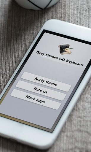 免費下載個人化APP|Grey shades GO Keyboard app開箱文|APP開箱王