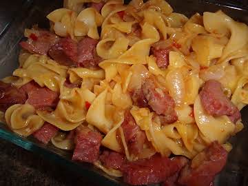 Sweet Chili Corned Beef & Noodles