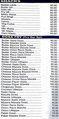 Hotel Sarovar menu 4