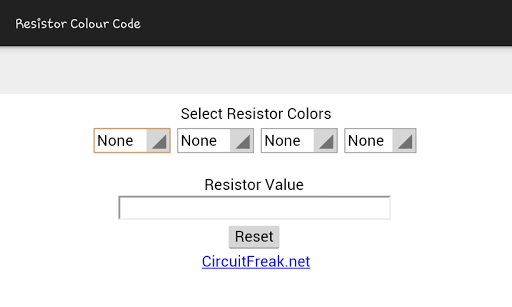 Resistor Color Code