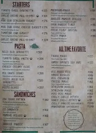 The Feast -A Bakery Cafe menu 1