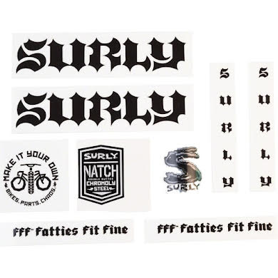 Surly Born to Lose Decal Set