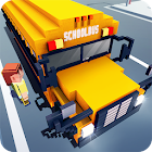 School Bus Game Blocky World 1.4