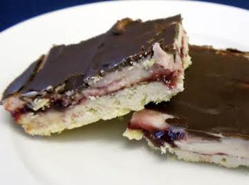 Raspberry Chocolate Bars