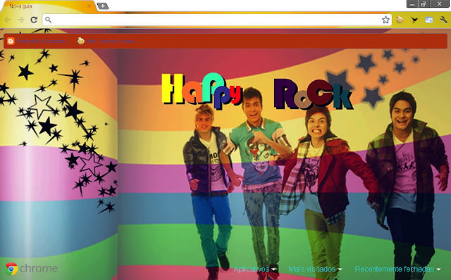 RESTART Happy Rock 2.0 chrome extension