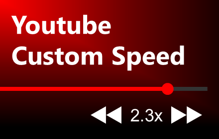 Youtube Custom Speed small promo image