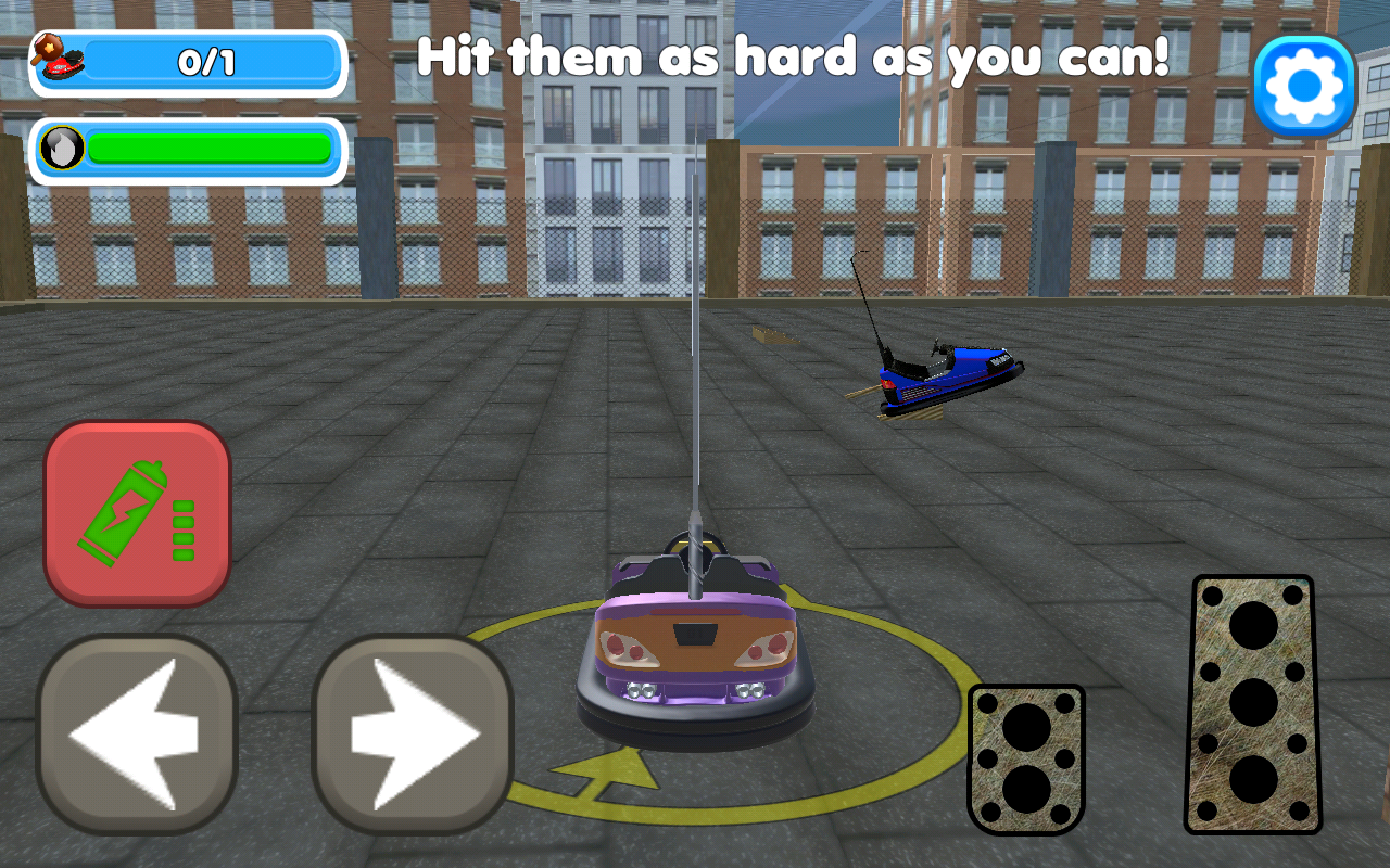   Bumper Cars Blocky Destruction- 스크린샷 