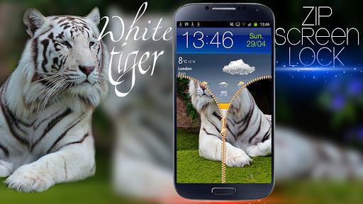 免費下載工具APP|White Tiger Zip Lock Screen app開箱文|APP開箱王