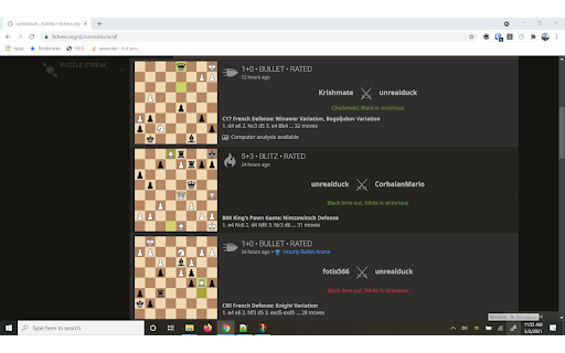 Lichess Unrated