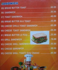 Asish Dosa Center menu 4