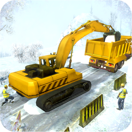 City Heavy Snow Excavator Simulator 3D