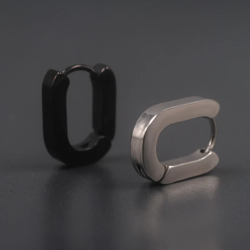 Hip Hop Street Ohrstecker für Herren, geometrische Hiphop Ohrringe. Setze ein Statement mit diesen stylischen Ohrringen und deinem individuellen Look.