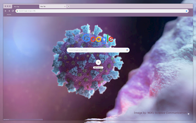 Corona virus. Covid-19 chrome extension