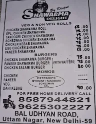 Shawarma Delight menu 1