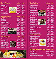 Cake Art Corner menu 3