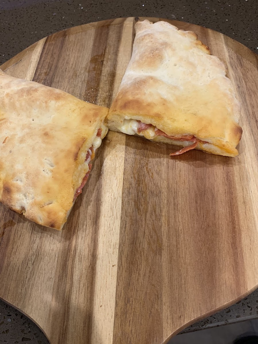 Gluten-free calzone