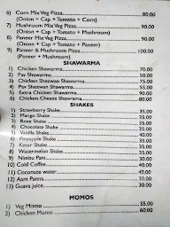 Sai Shankar Snacks menu 2