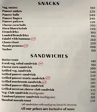 Kwality Cafe & Bakery menu 4