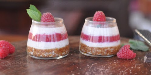 Layered Cashew Cream Pots