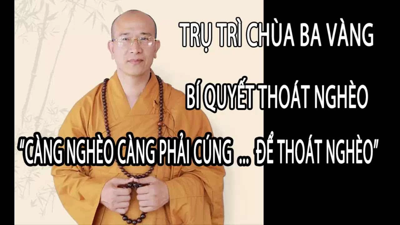 CÀNG NGHÈO CÀNG PHẢI CÚNG DƯỜNG ĐỂ THOÁT NGHÈO?