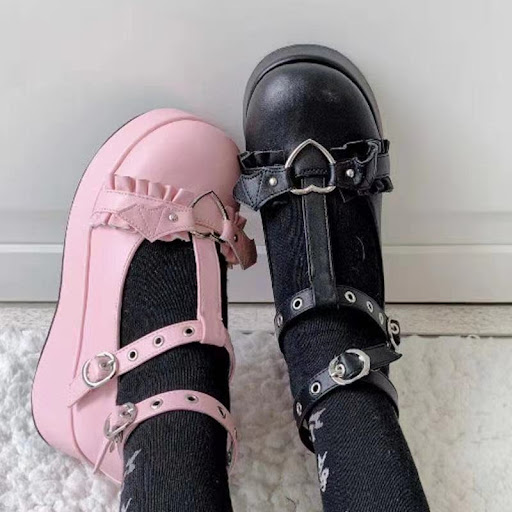 Title 6, Round Toe Sweet Mary Jane Shoes for a charming ...