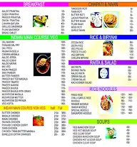 Maa Ki Rasoi menu 1