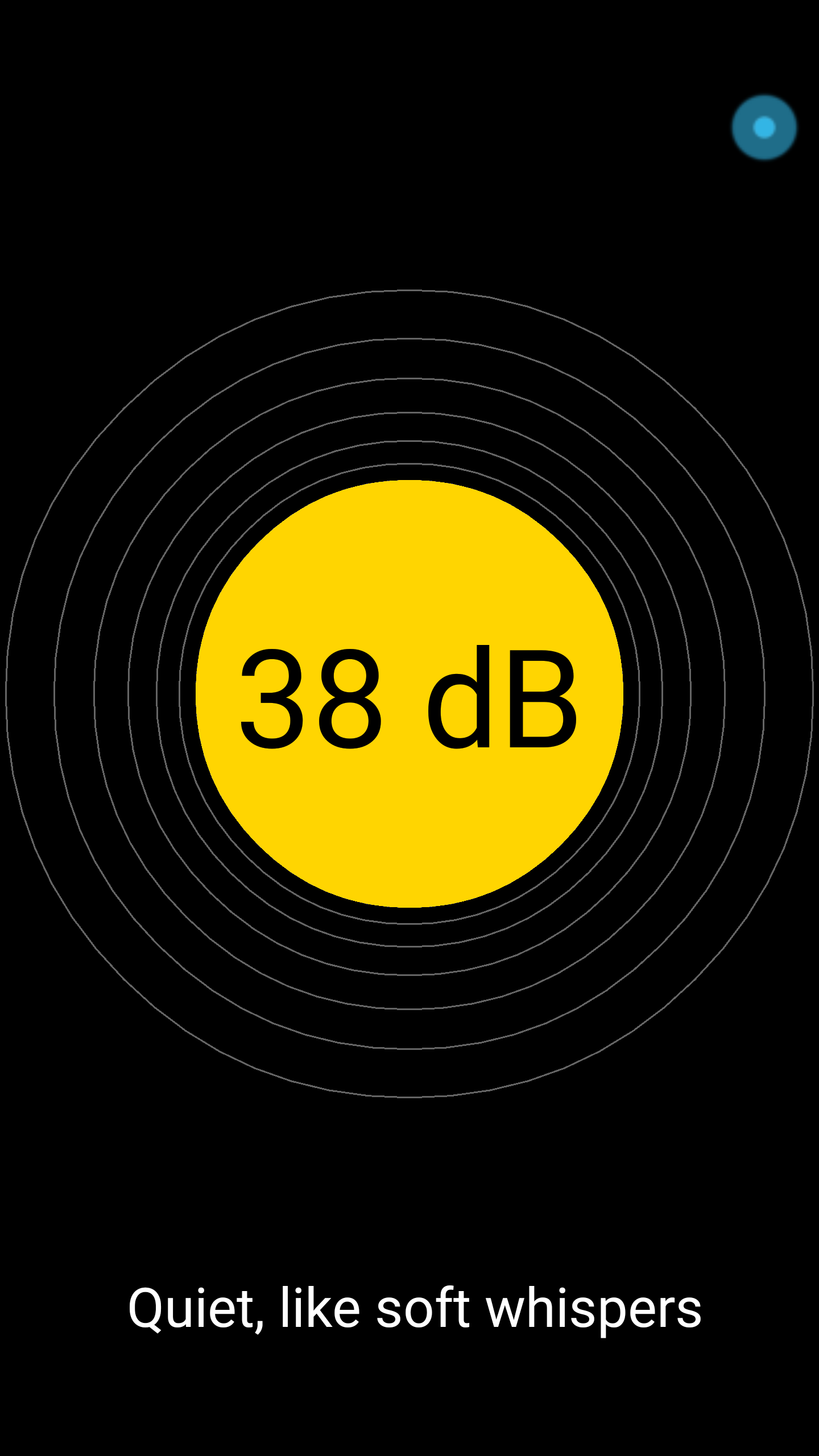 Android application Sound Meter Simple(YC) screenshort
