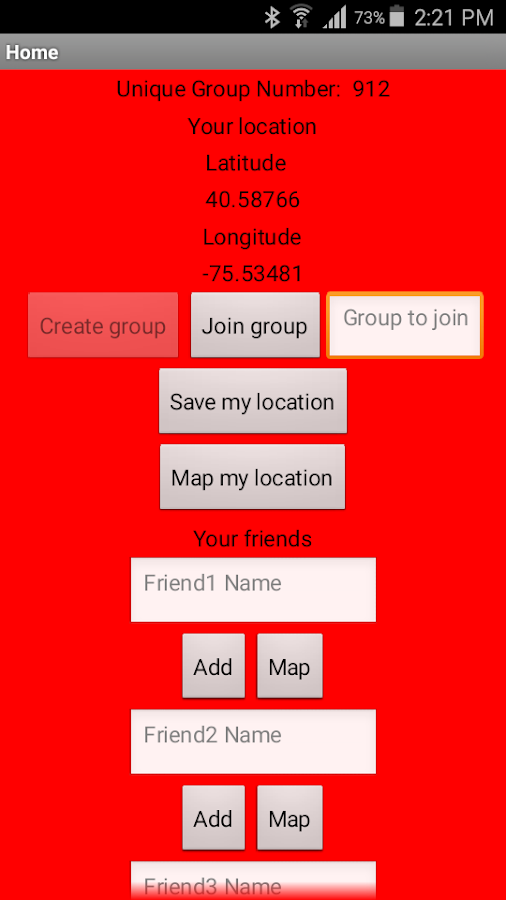Find My Friends Screen 3