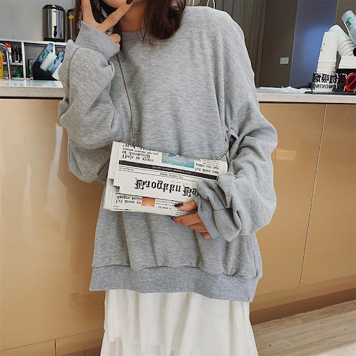 Title 3, Ladies Bags New Letter Printing Female Bags Eur...