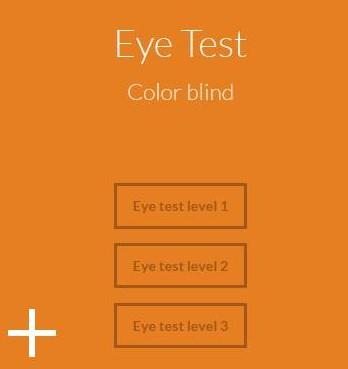 Simple Eye Test Color Blind