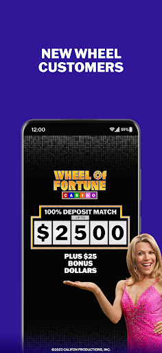 Screenshot Wheel of Fortune NJ Casino App