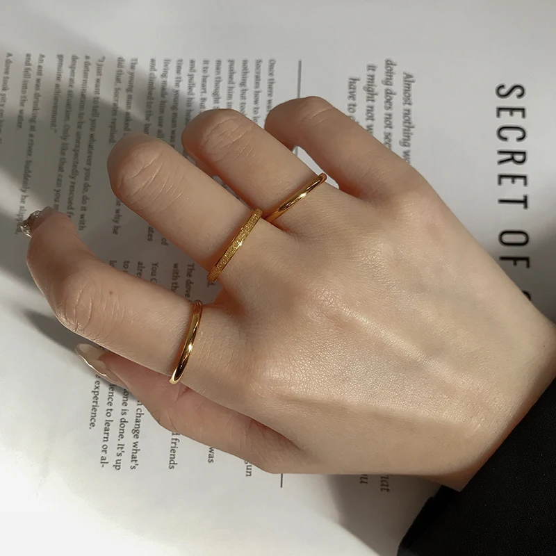 Title 11, Bague dindex pour femme en alliage, style "col...