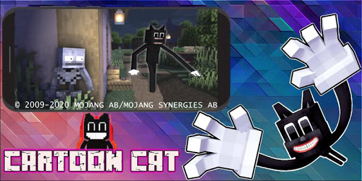 Mod Cartoon Cat [Siren Head+Block Machine]