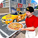 Pizza Delivery in Car icon