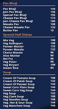 Parivar Veg Resturant menu 2