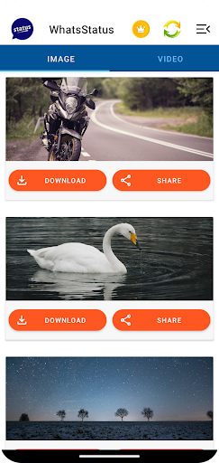 Screenshot WhatsStatus - Download Status
