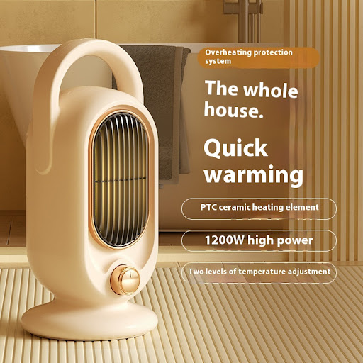 Title 15, High-power digital display warm air blower desk...