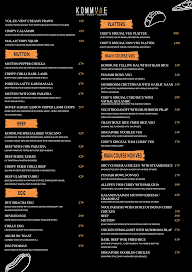 Kommune Bar & Kitchen menu 4