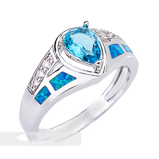 Title 5, Womens 925 sterling silver ring in European an...
