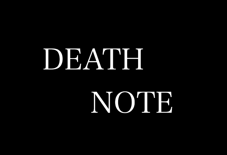 「DEATHNOTE(デスノート)」のメインビジュアル