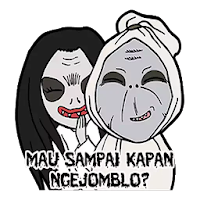 WA Sticker Hantu Horor Gaul For WAStickerApps