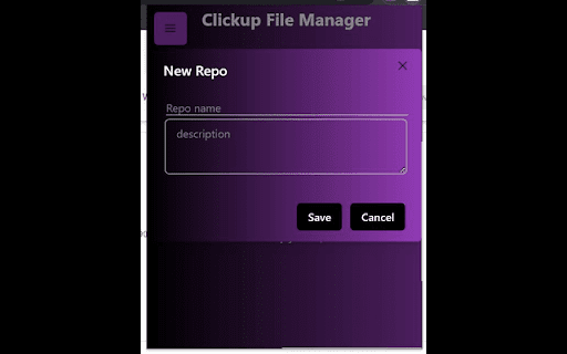 Clickup File Manager