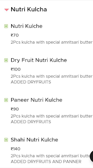 Nutri Kulcha Champ & Burger Snack Point menu 5