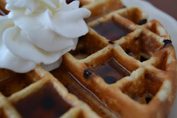 Chia Chocolate Chip Waffles