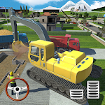 Cover Image of Télécharger Real Drive Simulator - Heavy Excavator Crane Sim 1.02 APK