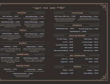 Woods cafe menu 